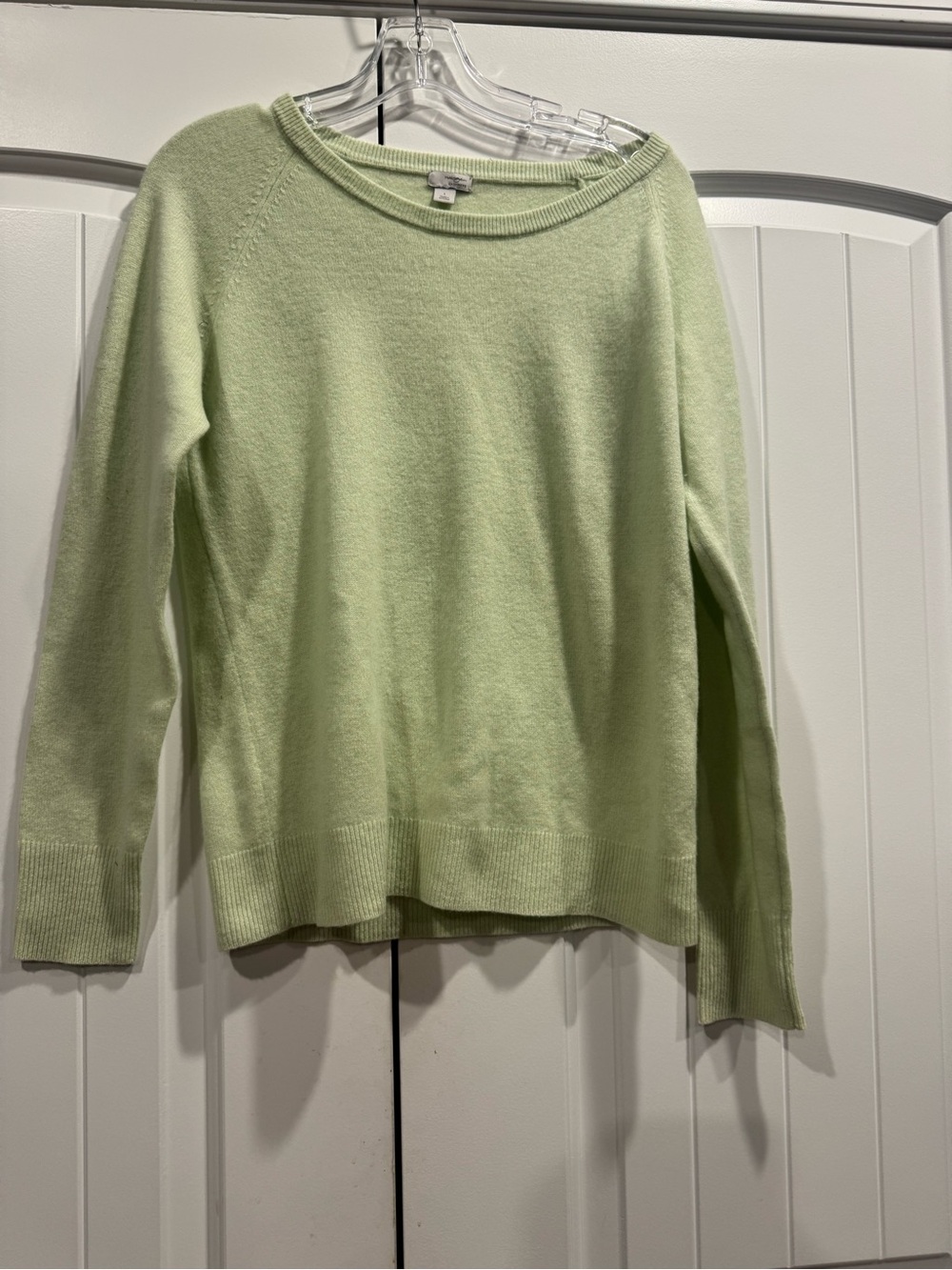 Halogen Light Mint Crewneck Sweater